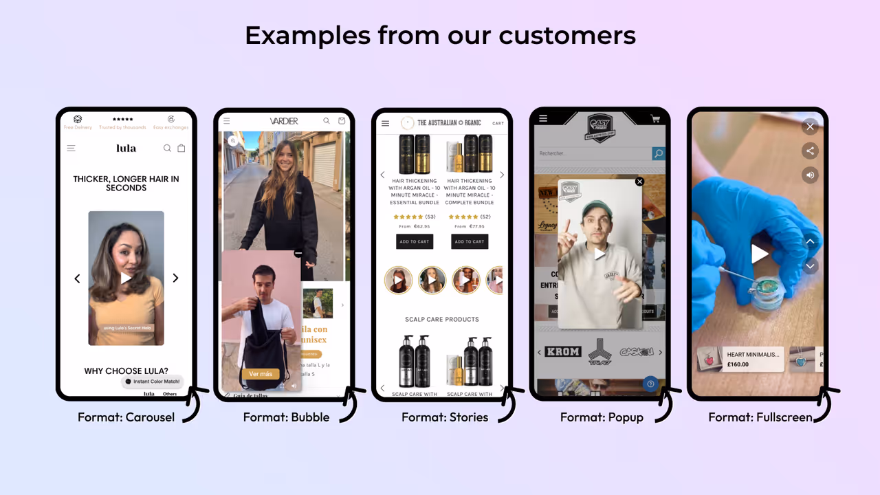 Vidjet - Spocket Shopify Apps free video editing software