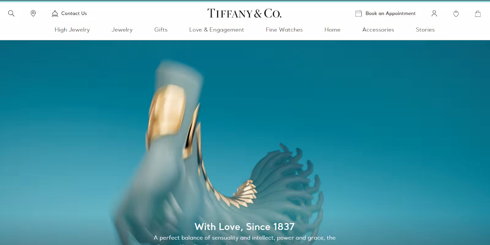 Tiffany & Co. Screenshot