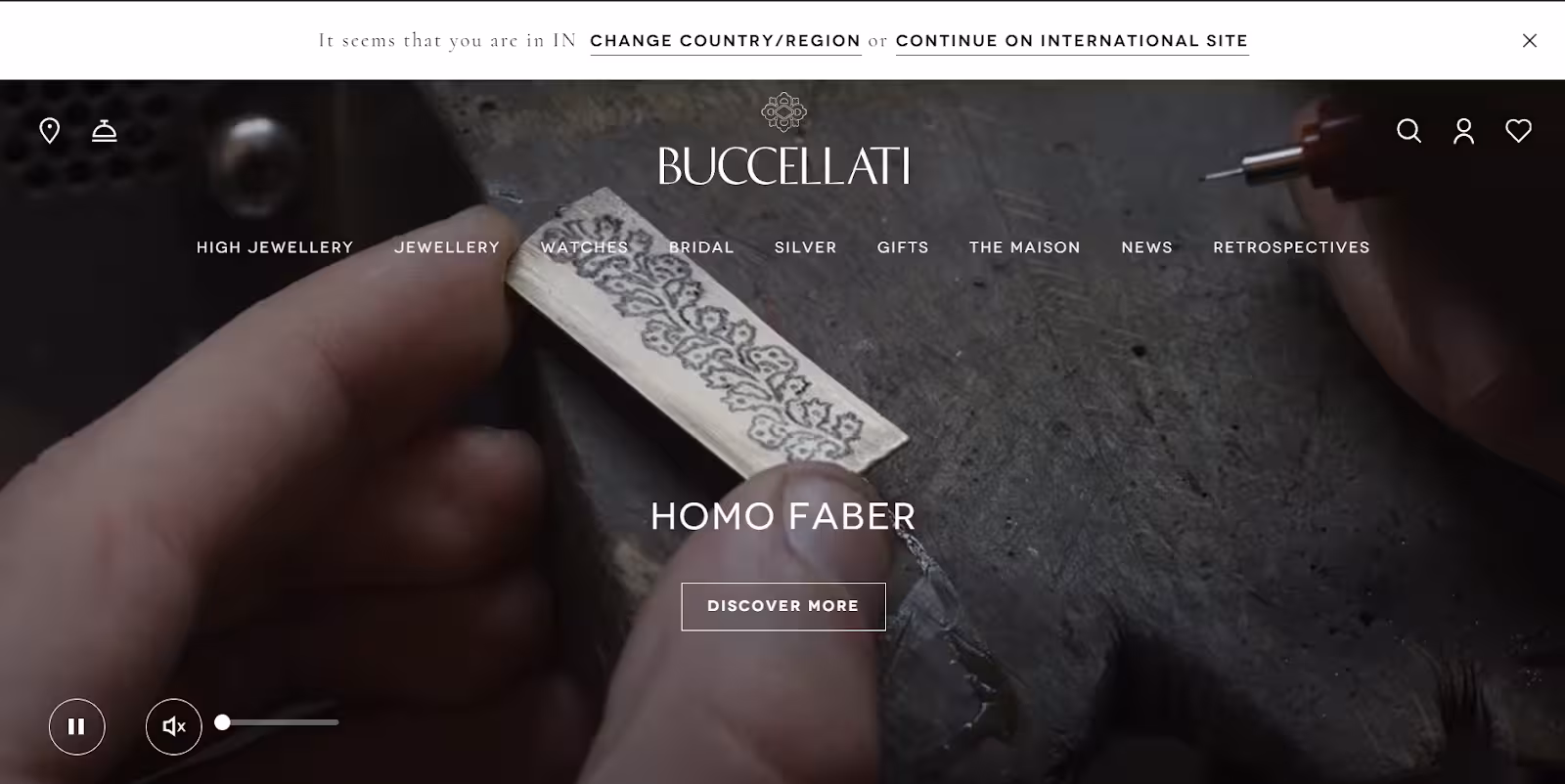 Buccellati's website