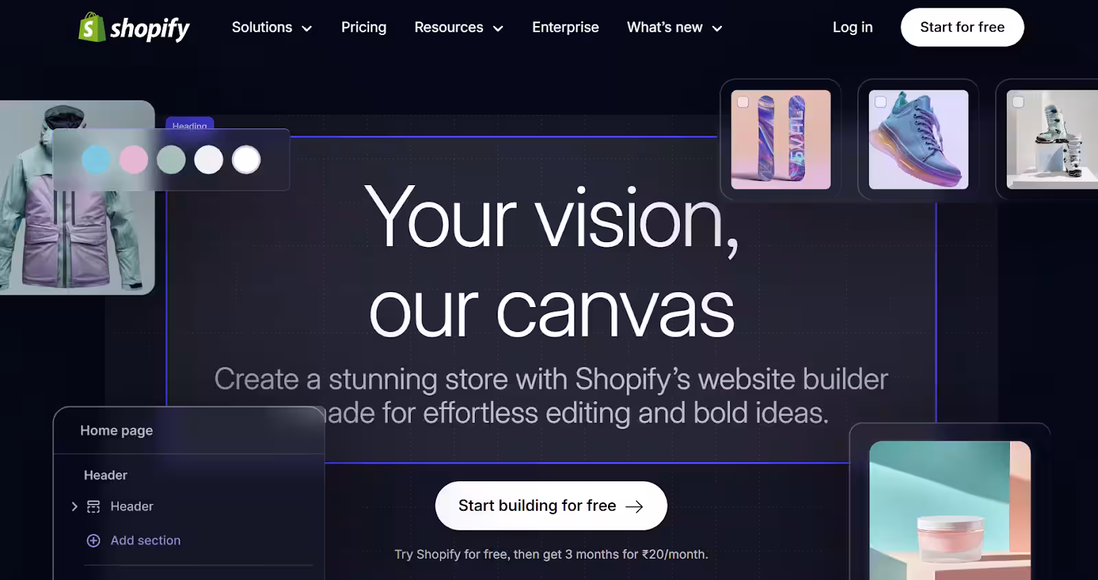 Shopify Website Builder
