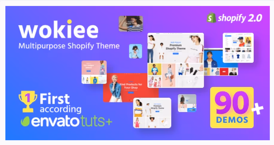 Tema Wokiee para Shopify
