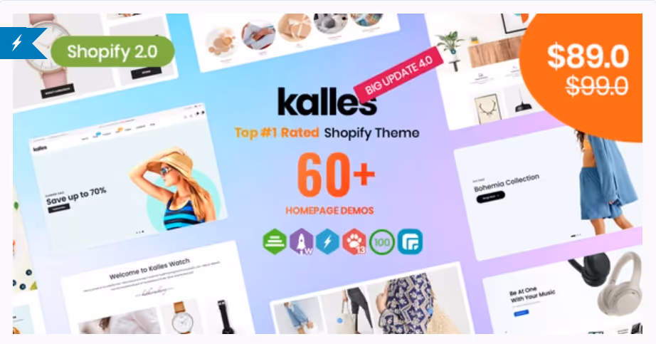 The Kalles Shopify Theme