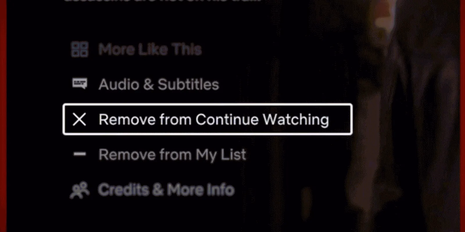 How to Remove Items from Continue Watching on Netflix