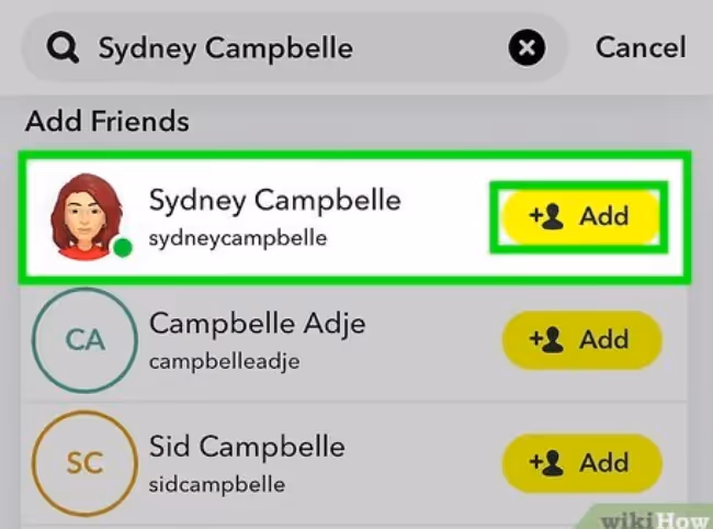 add Snap user back