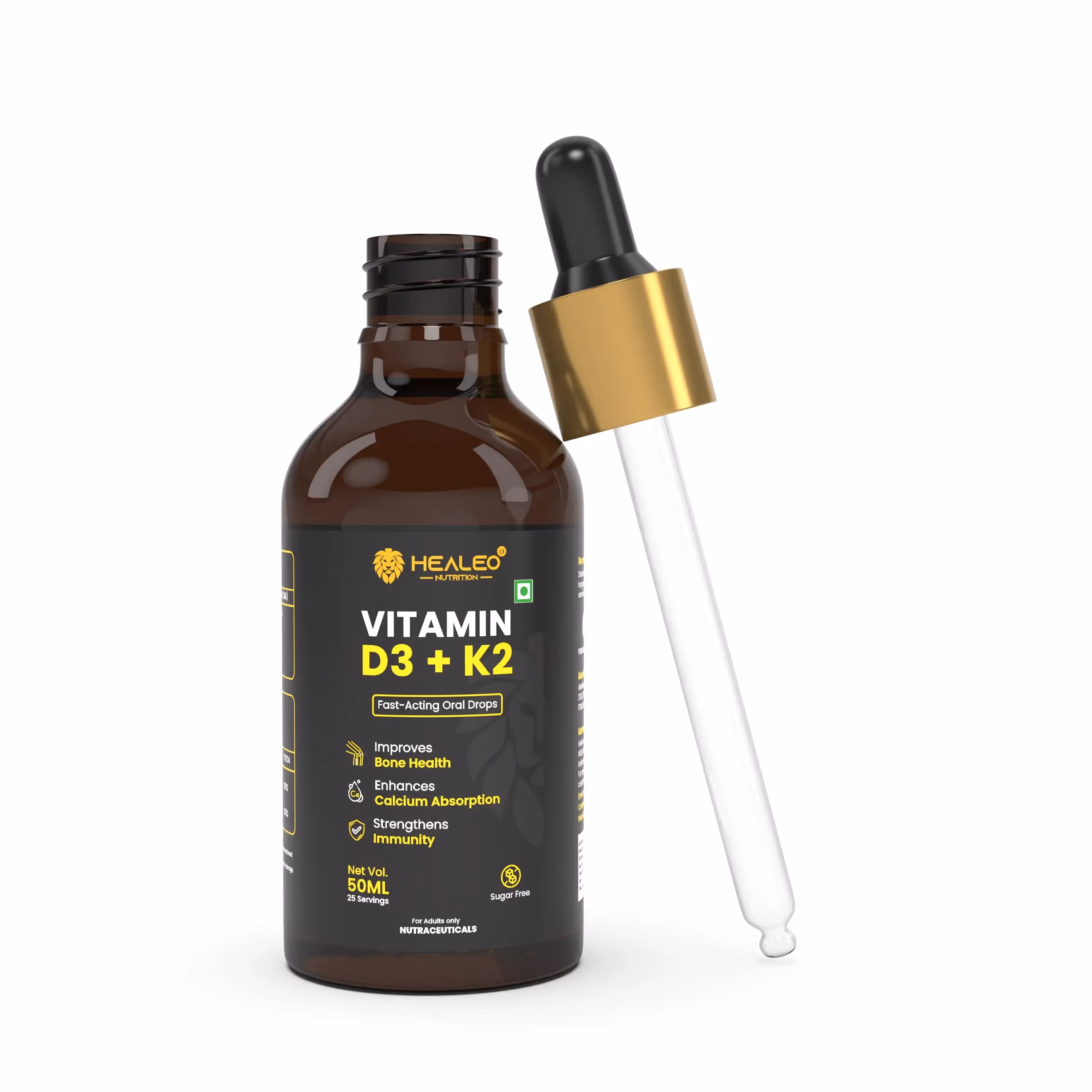 Vitamin D3 + K2 drops