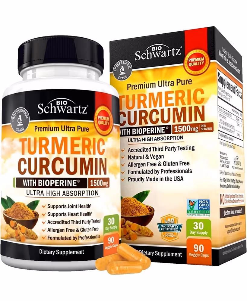 Turmeric Curcumin with Bioperine
