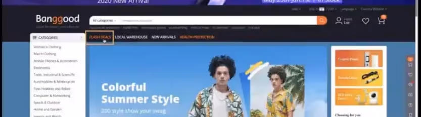 banggood website