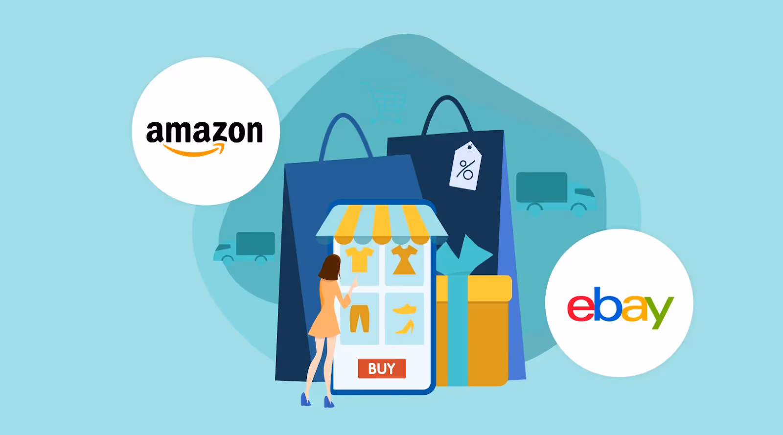 Amazon et eBay