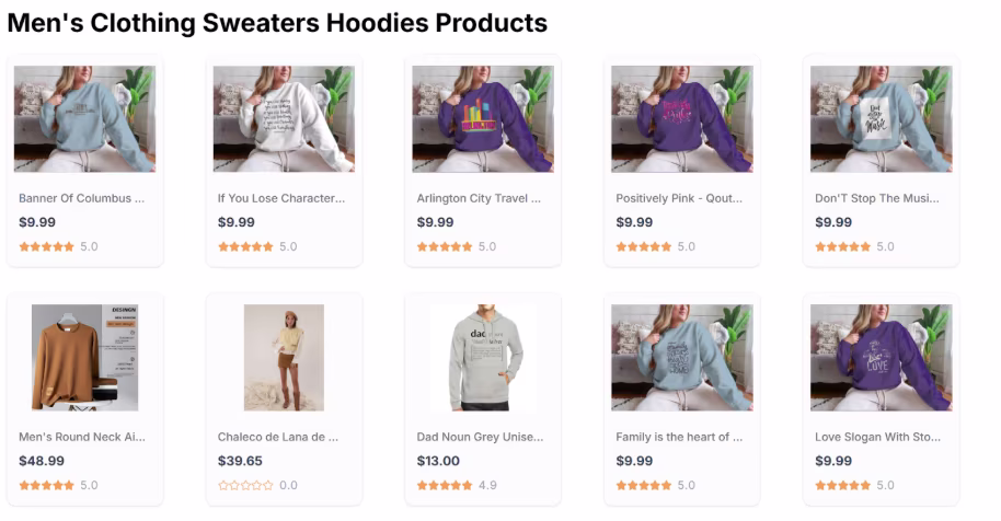 hoodies