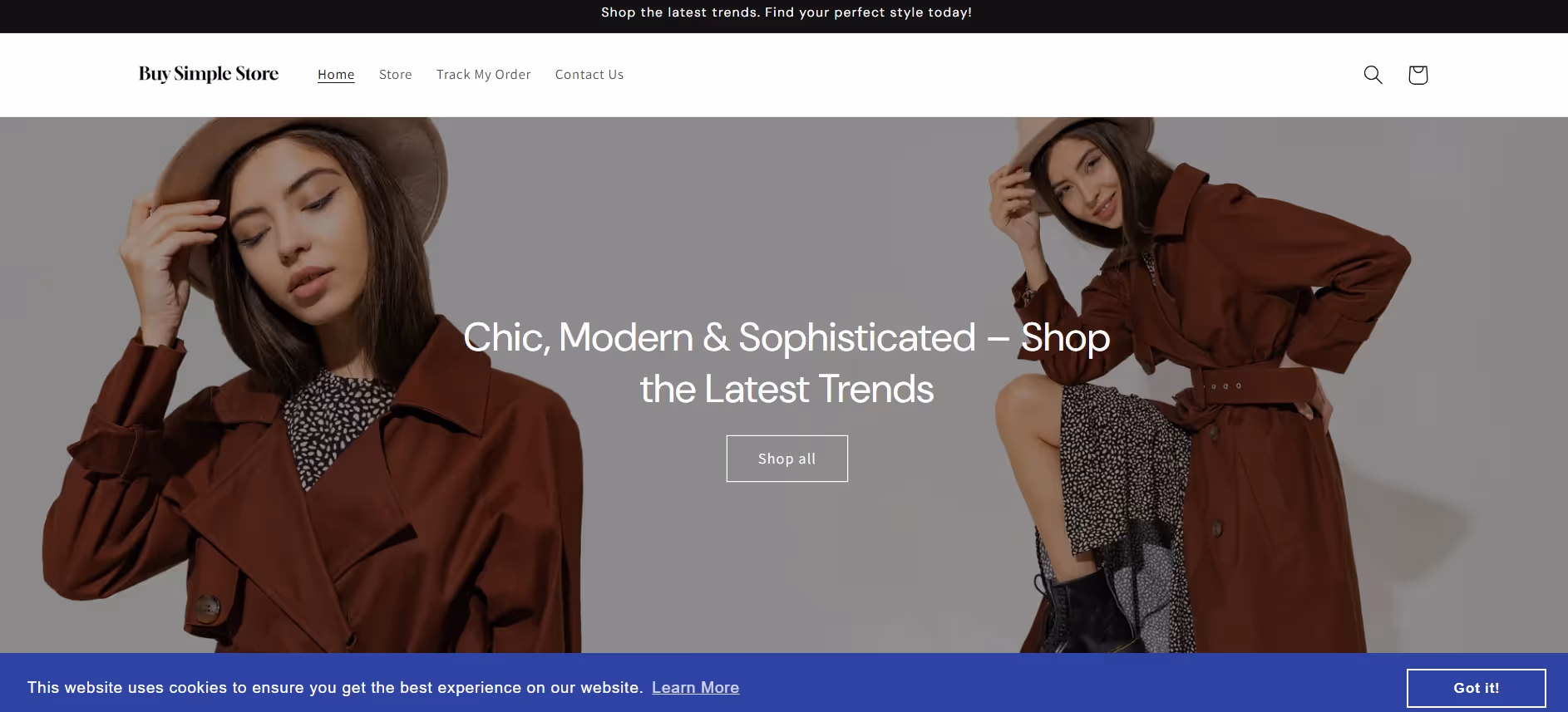 Buy Simple Store