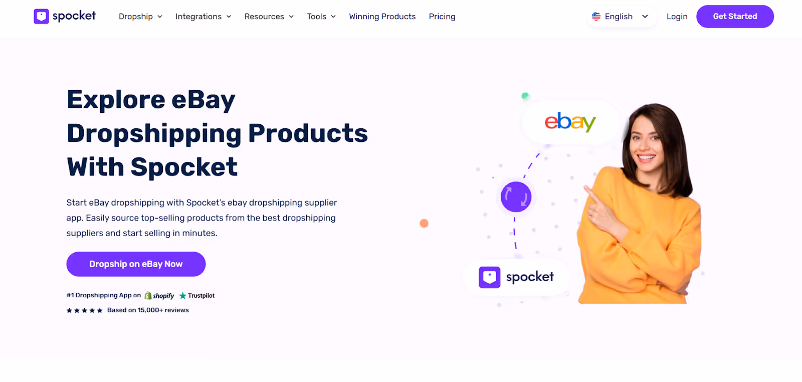 eBay-Integration mit Spocket