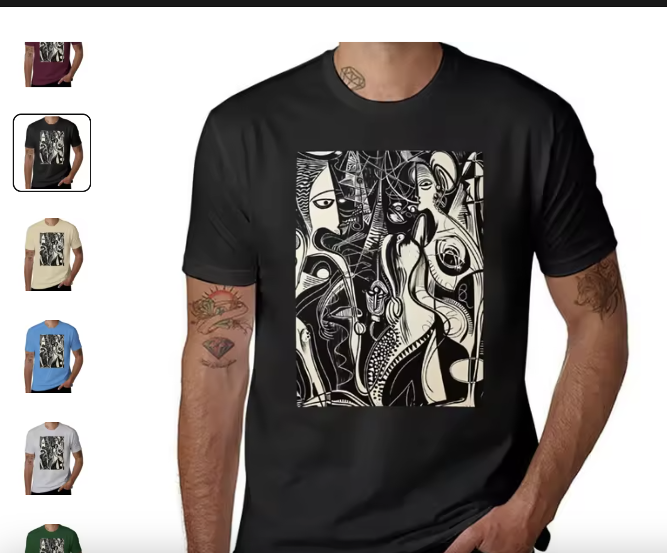 Doodle art T-Shirt design trends