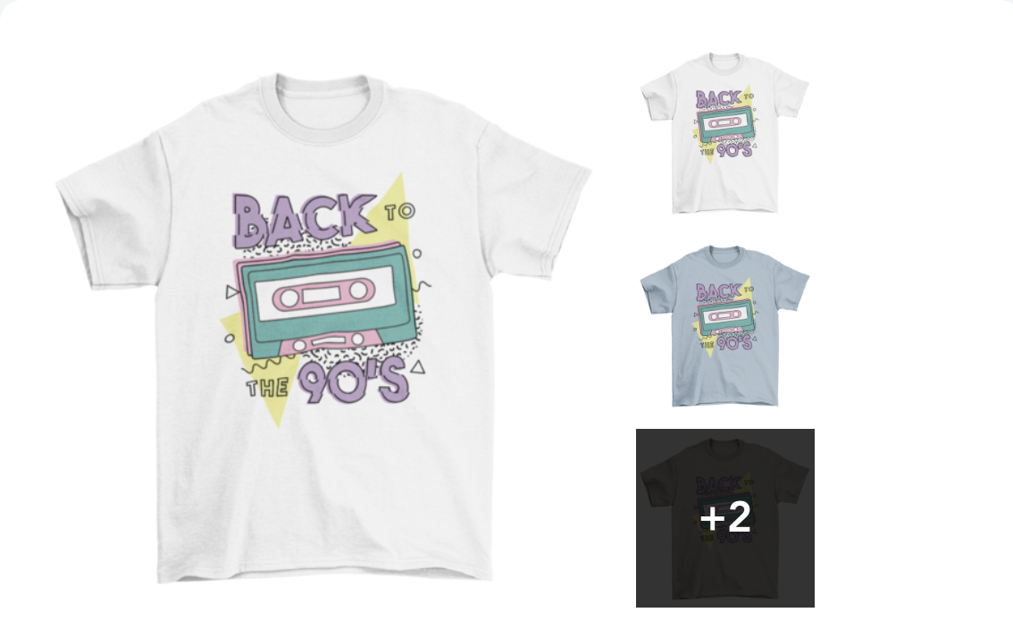 80s and 90s-themed T-Shirt design trends