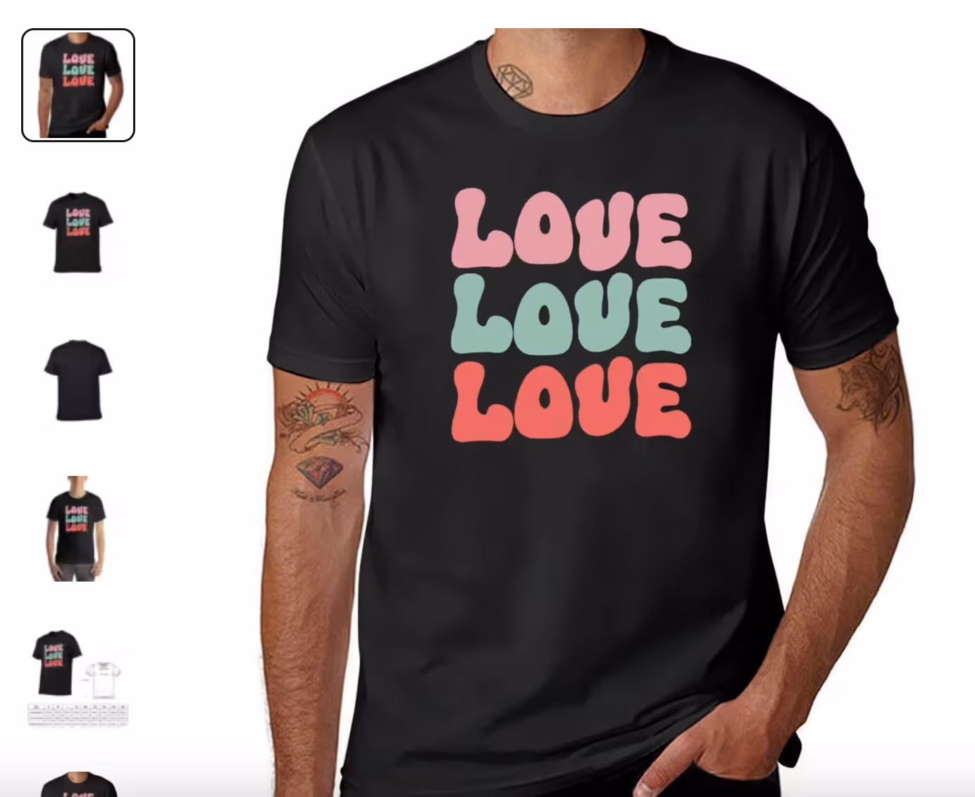 Repeated words T-Shirt design trends