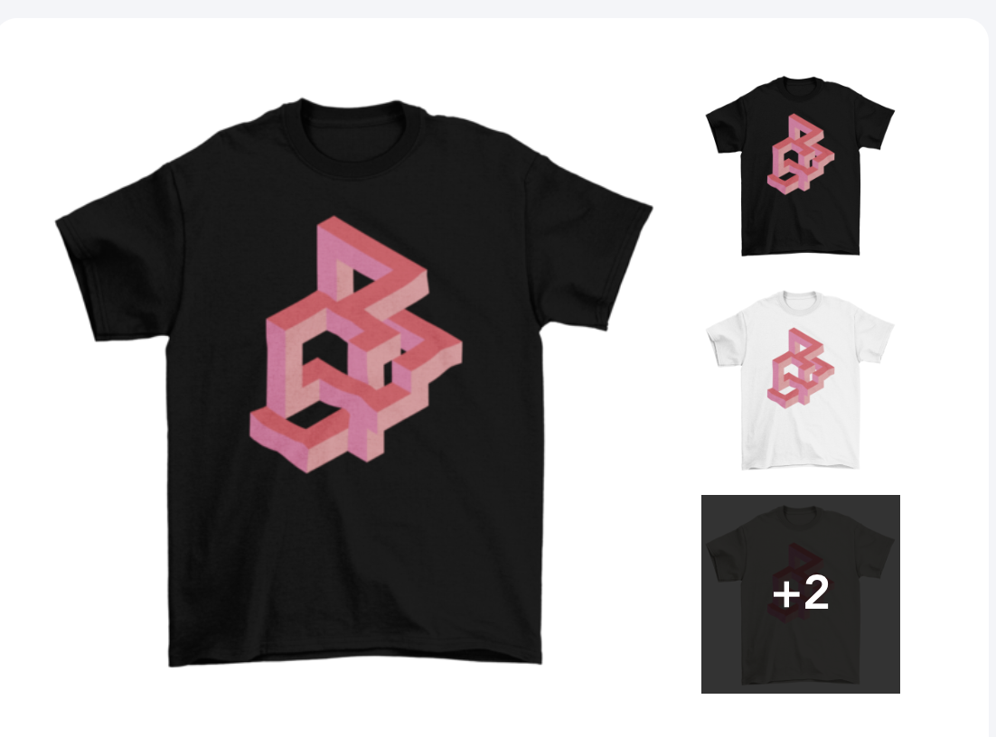 3D typography T-Shirt design trends