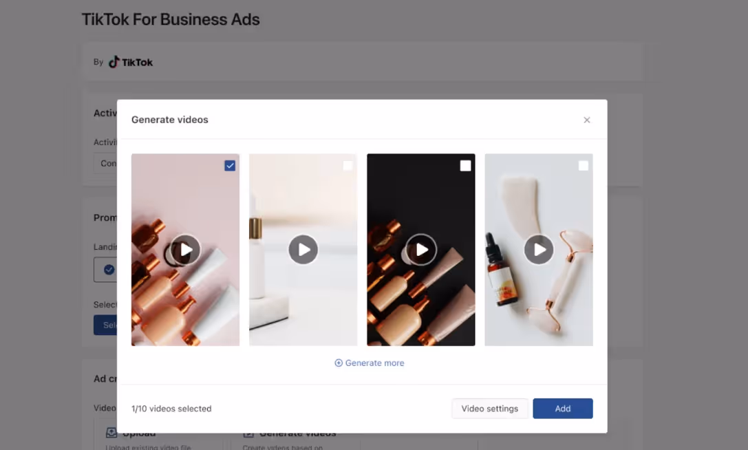 TikTok pour les entreprises