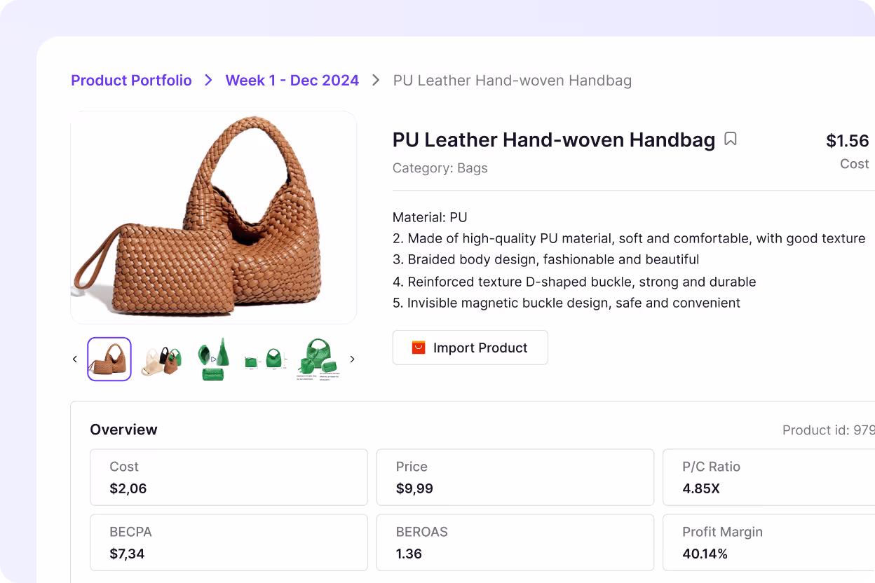 Product Portfolio