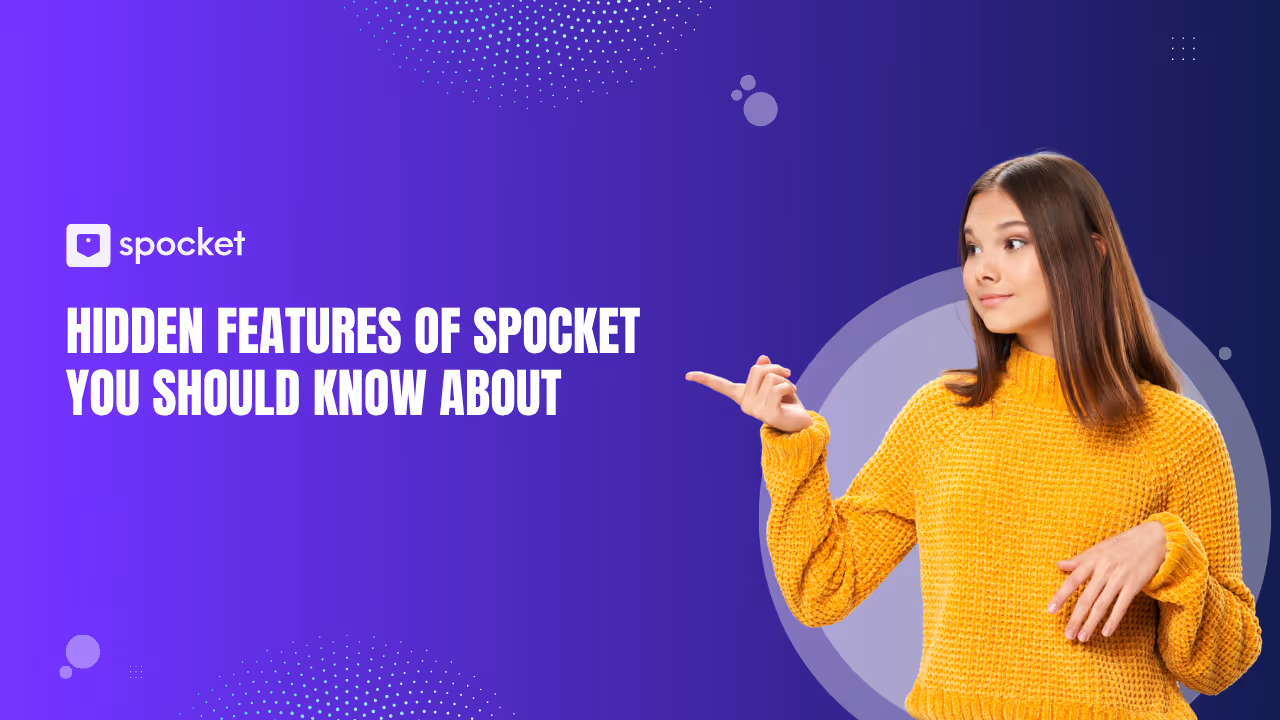 Hidden Features of Spocket You Should Know About