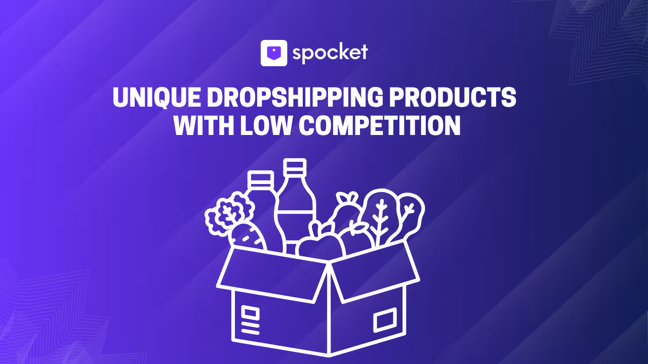 Produtos exclusivos de dropshipping com baixa concorrência