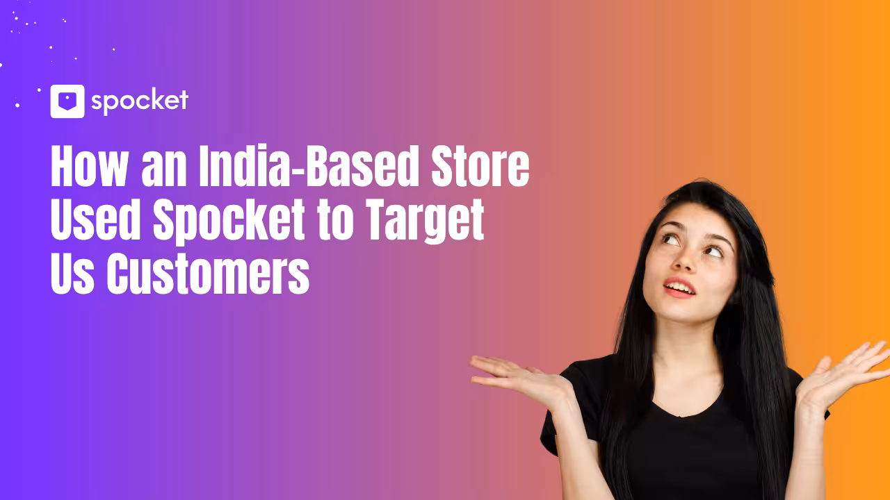 Cómo una tienda con sede en la India utilizó Spocket para dirigirse a los clientes estadounidenses