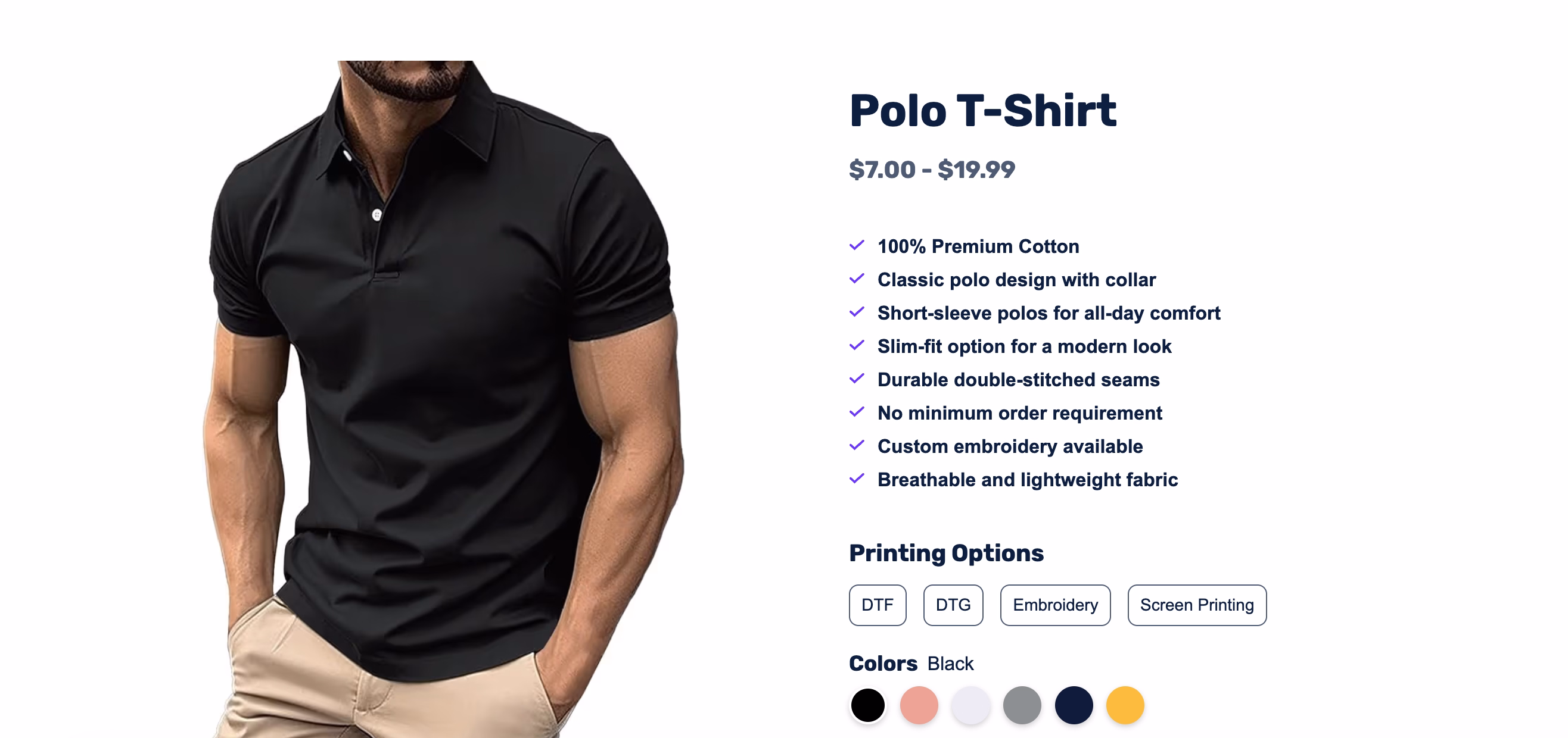 Spocket dropship polo tshirt