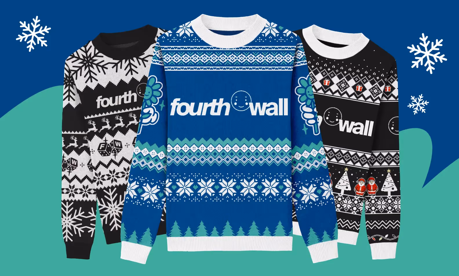 Camisolas de inverno feios