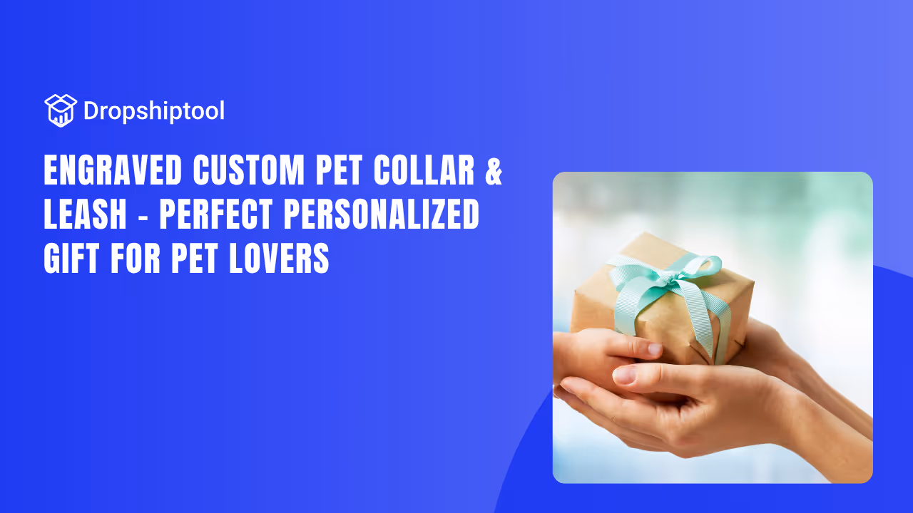 Collare e guinzaglio per animali domestici personalizzati incisi - Regalo personalizzato perfetto per gli amanti degli animali domestici
