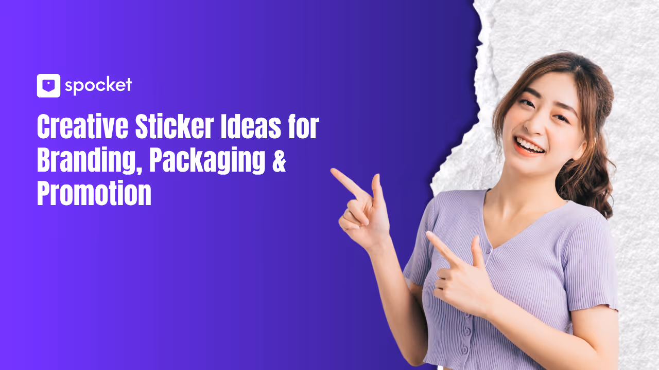 Creative Sticker Ideas for Branding, Packaging & Promotion