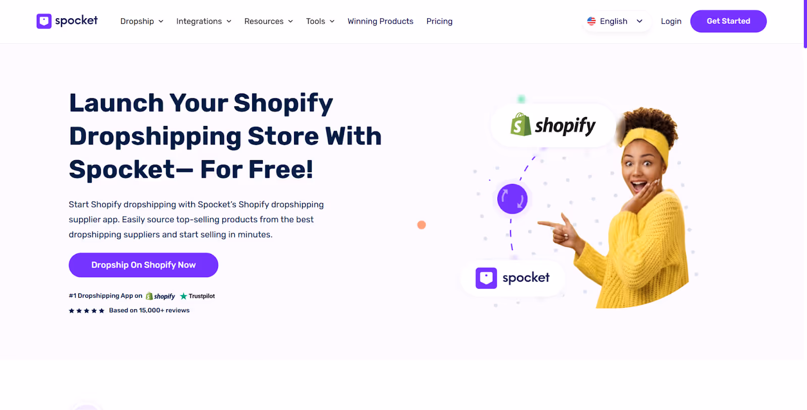 Intégration de Spocket avec Spotify