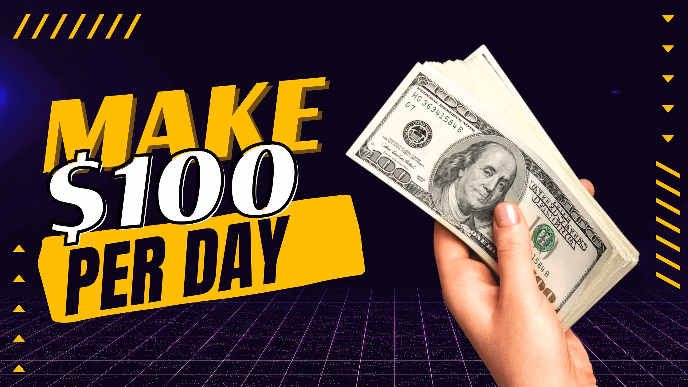 make $100 a day