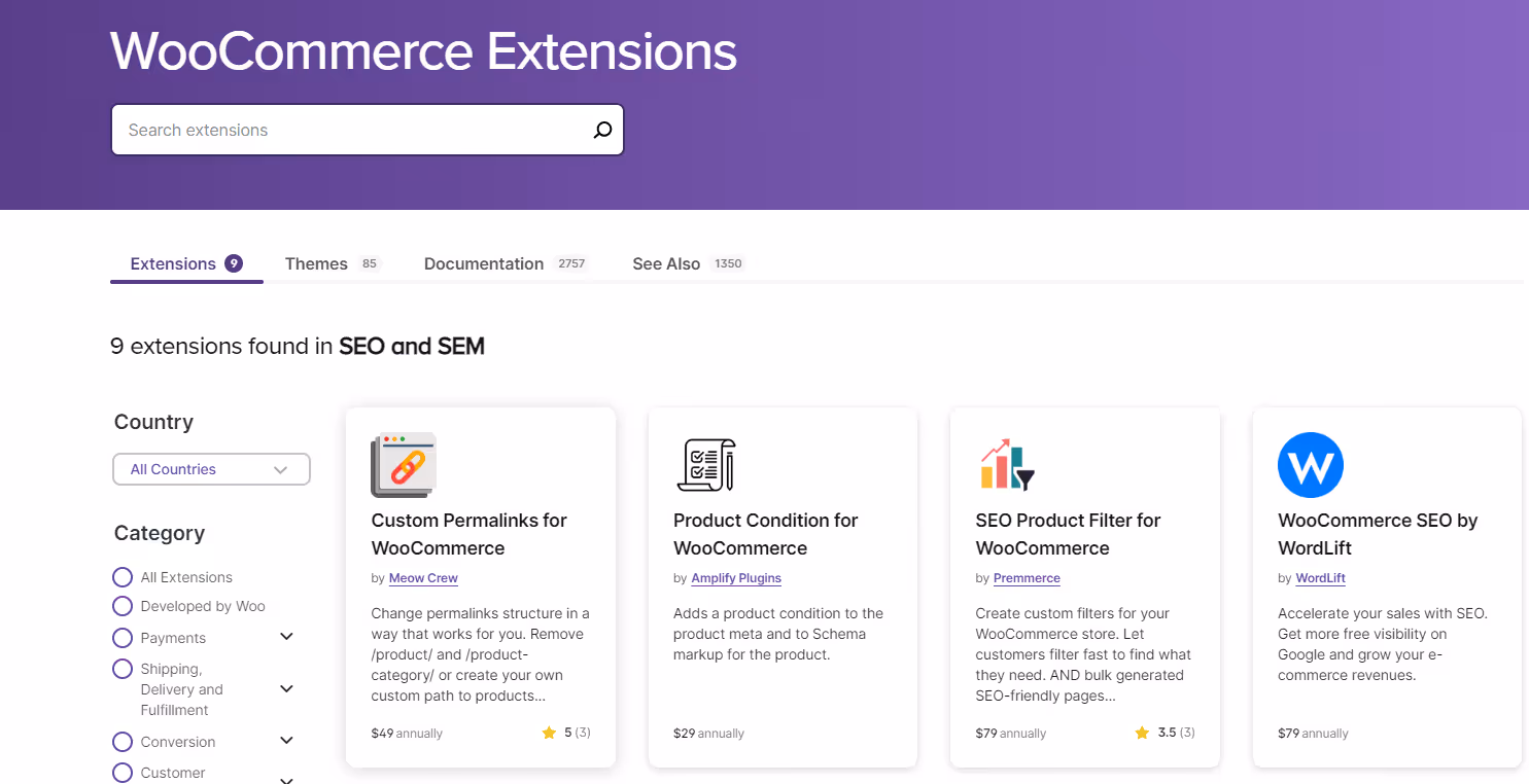SEO WooCommerce