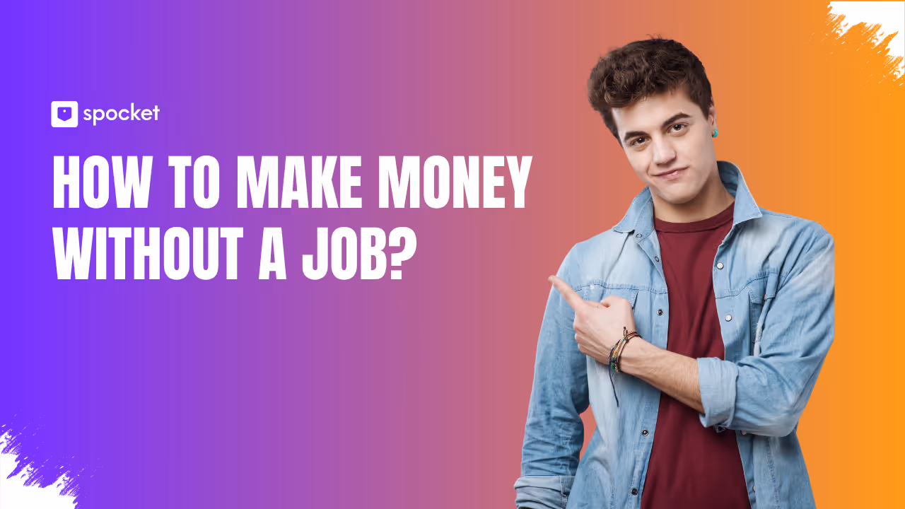 ¿Cómo ganar dinero sin trabajo?