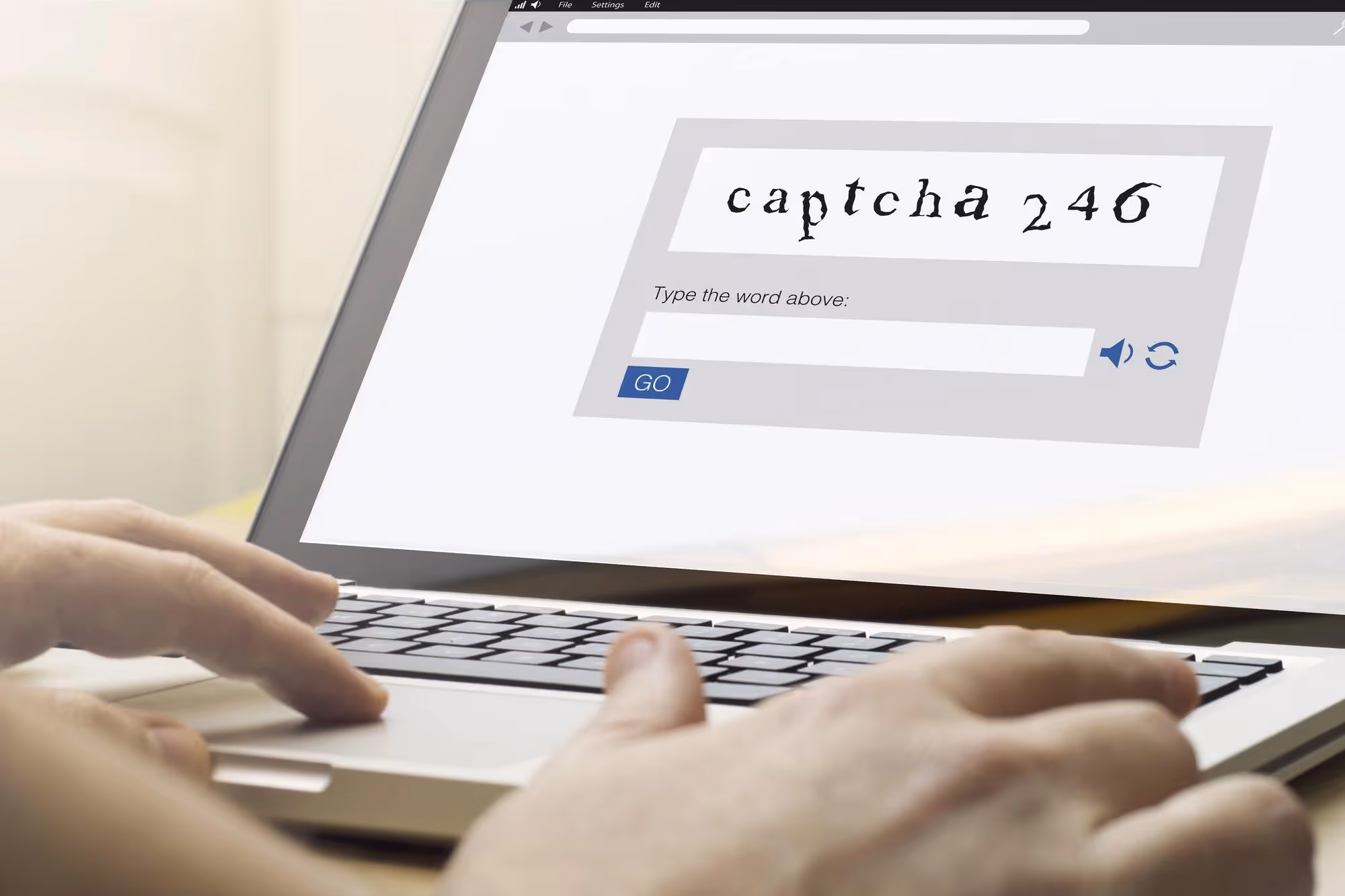 Captcha Typing