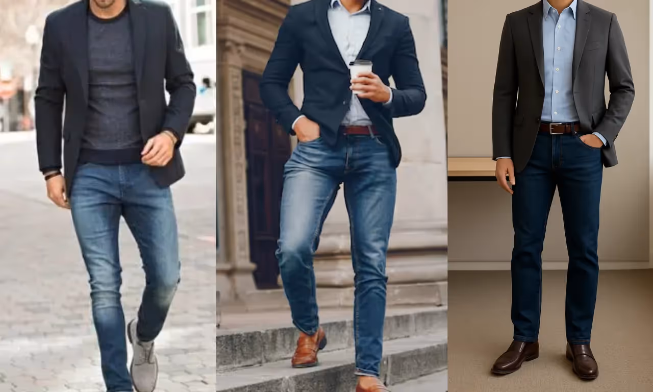 business casual jeans