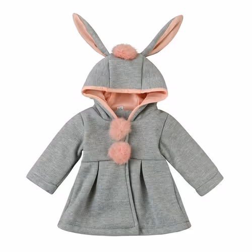 Girls hooded coat