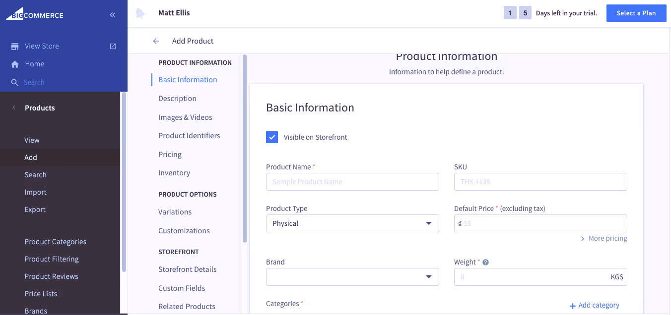 Bigcommerce dropshipping