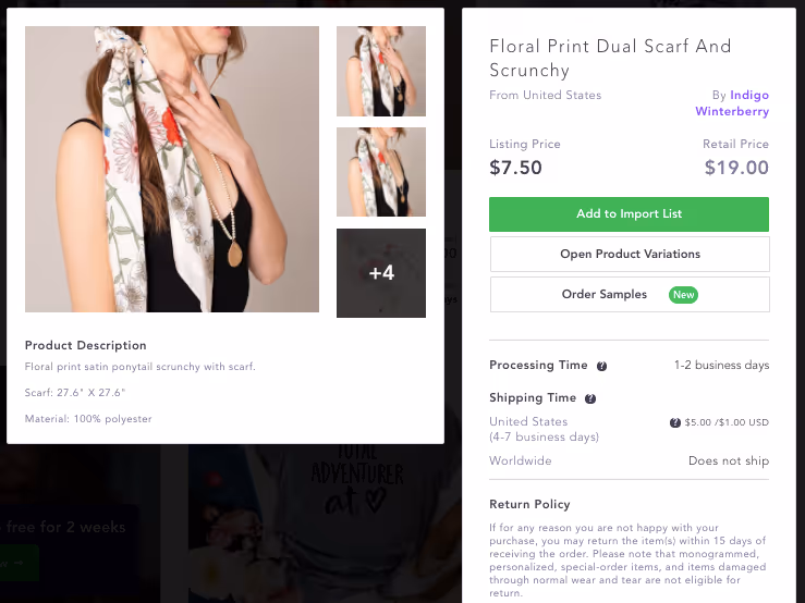 Dropshipping suppliers from the USA with fast shipping