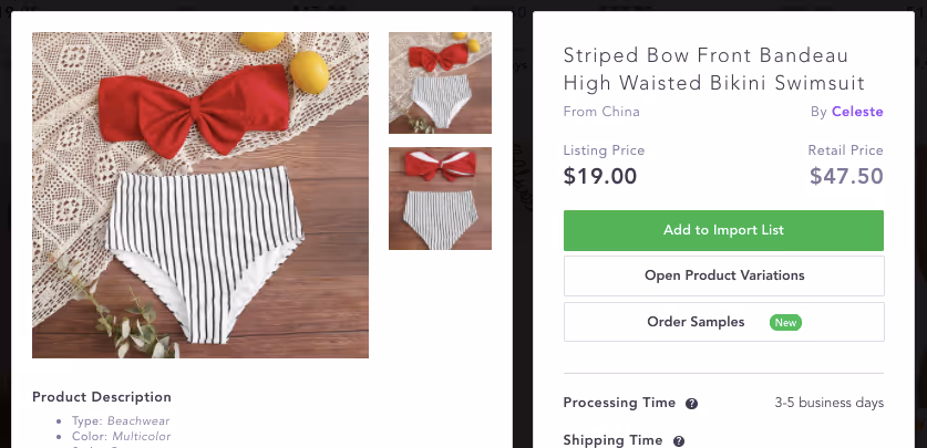 Best dropshipping products to sell 2020 high waisted bikini