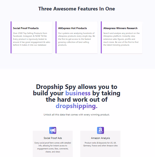 Dropship Spy AliExpress Research Tool