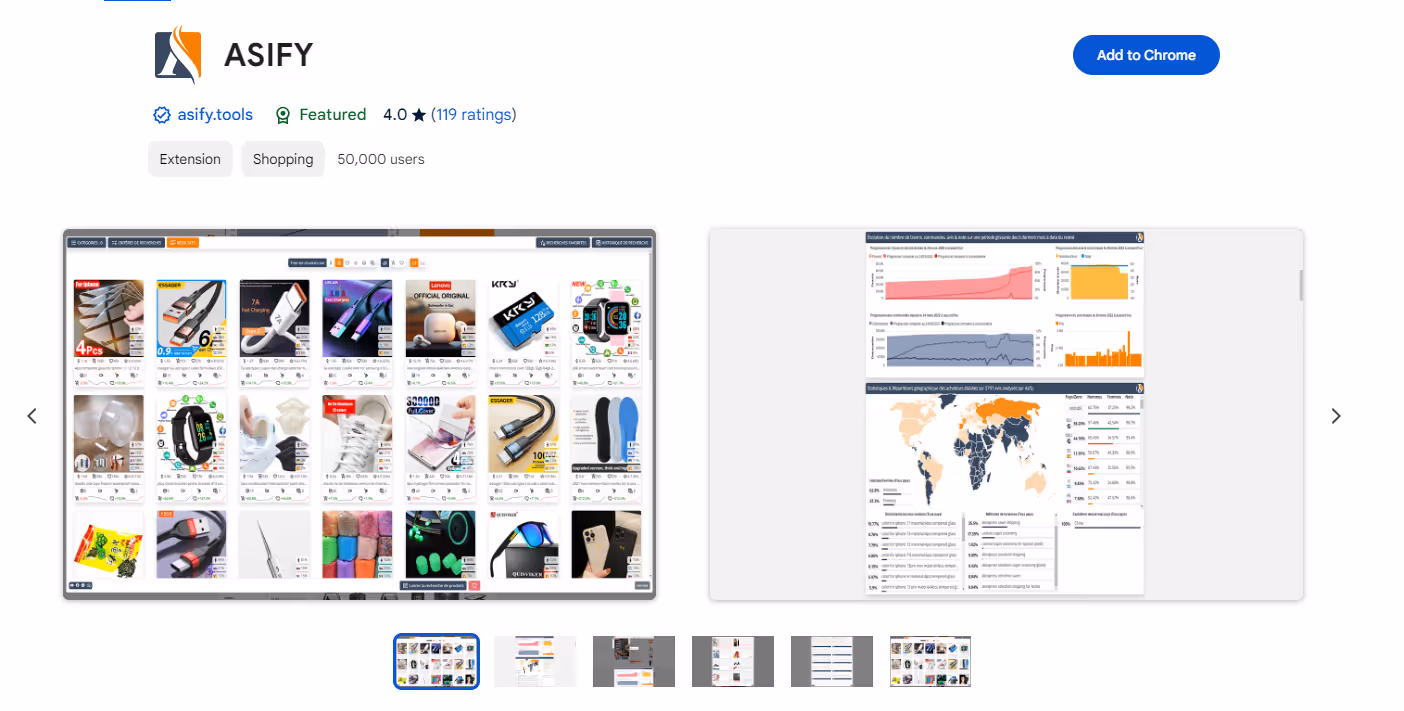 Asify Chrome Extension