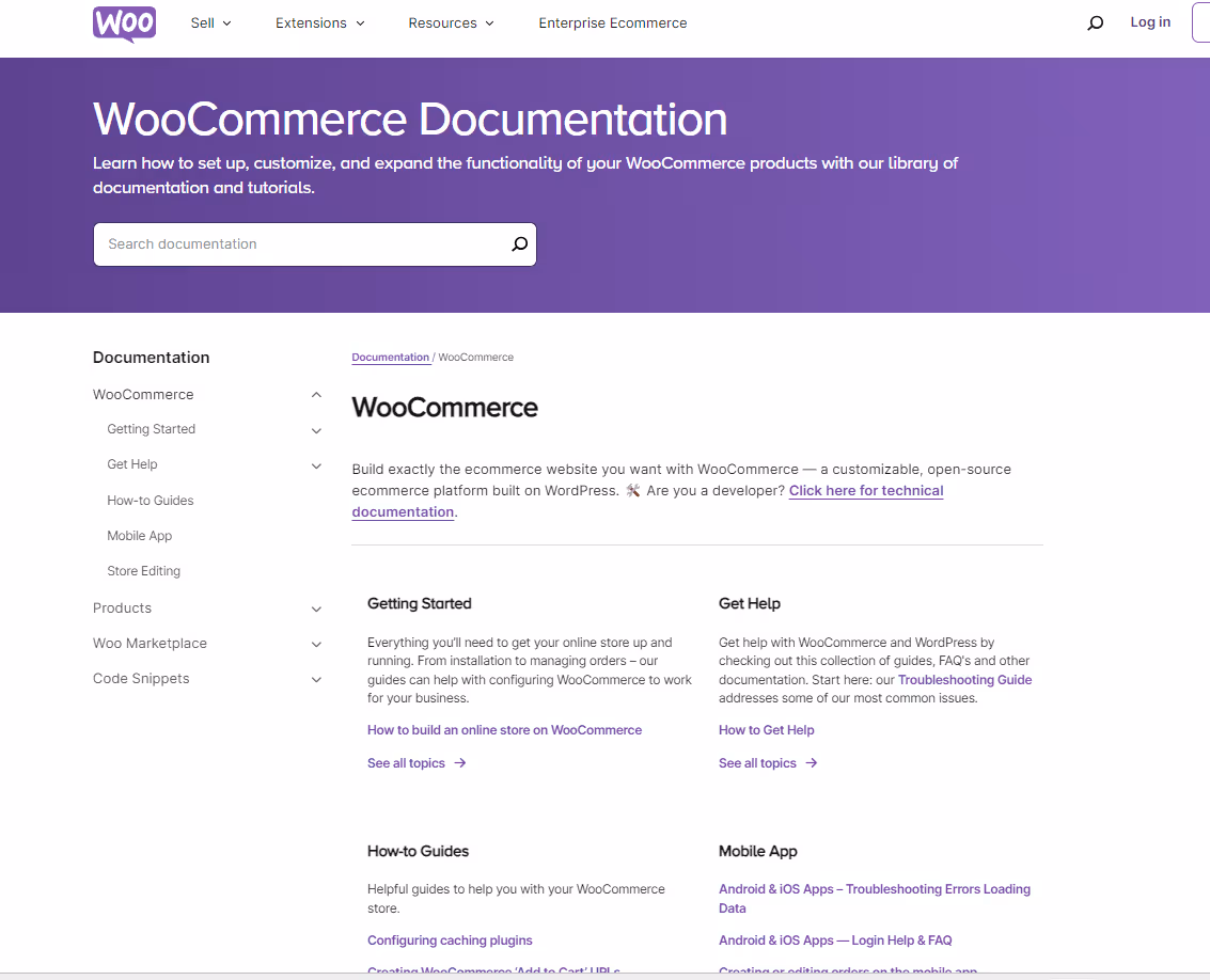 Support communautaire WooCommerce