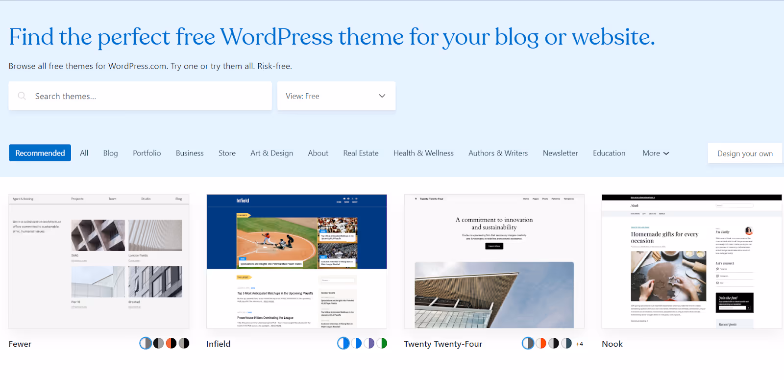 WordPress themes