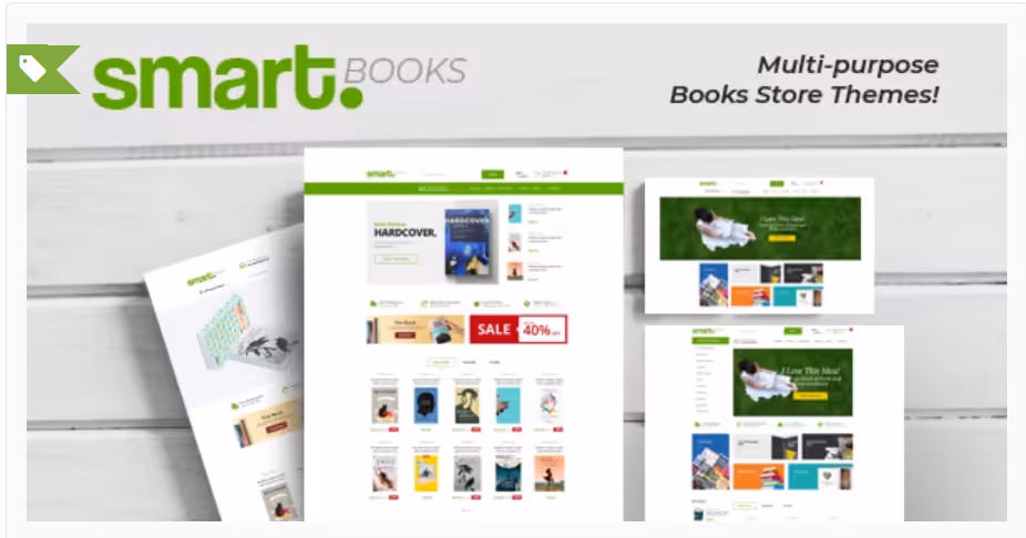 SmartBook Shopify Books Theme