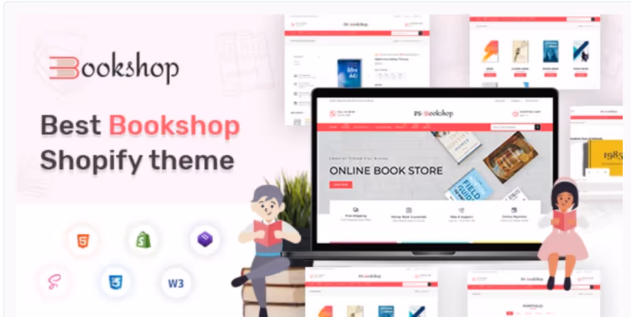 Tema de Libros para Shopify Bookscart