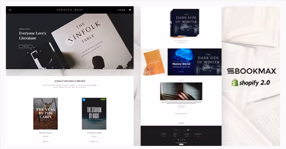 Tema de Shopify Book Max