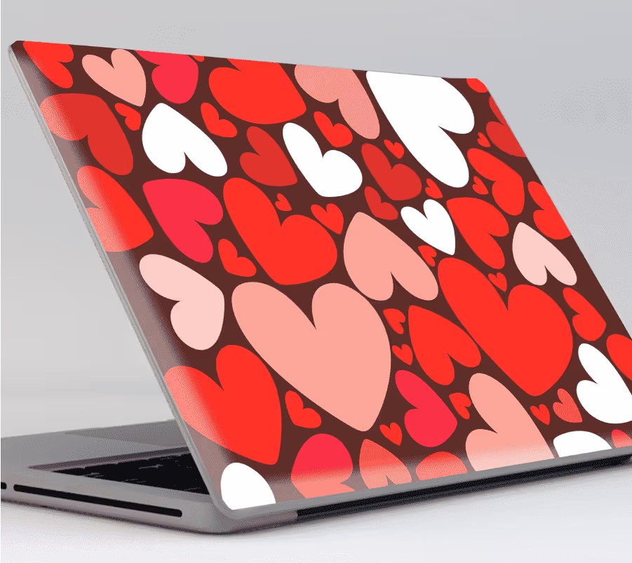 design adesivo laptop