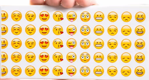Diseños de pegatinas de emojis