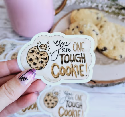 Ideas para pegatinas de galletas