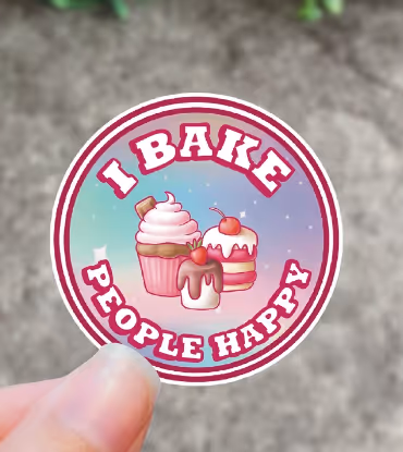 Ideas para pegatinas de postres