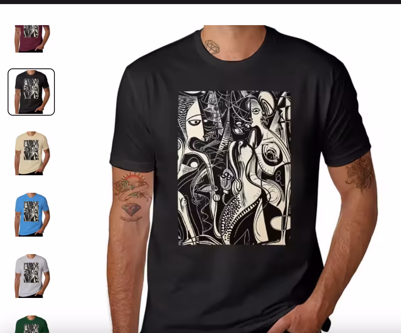 Doodle art T-Shirt design trends